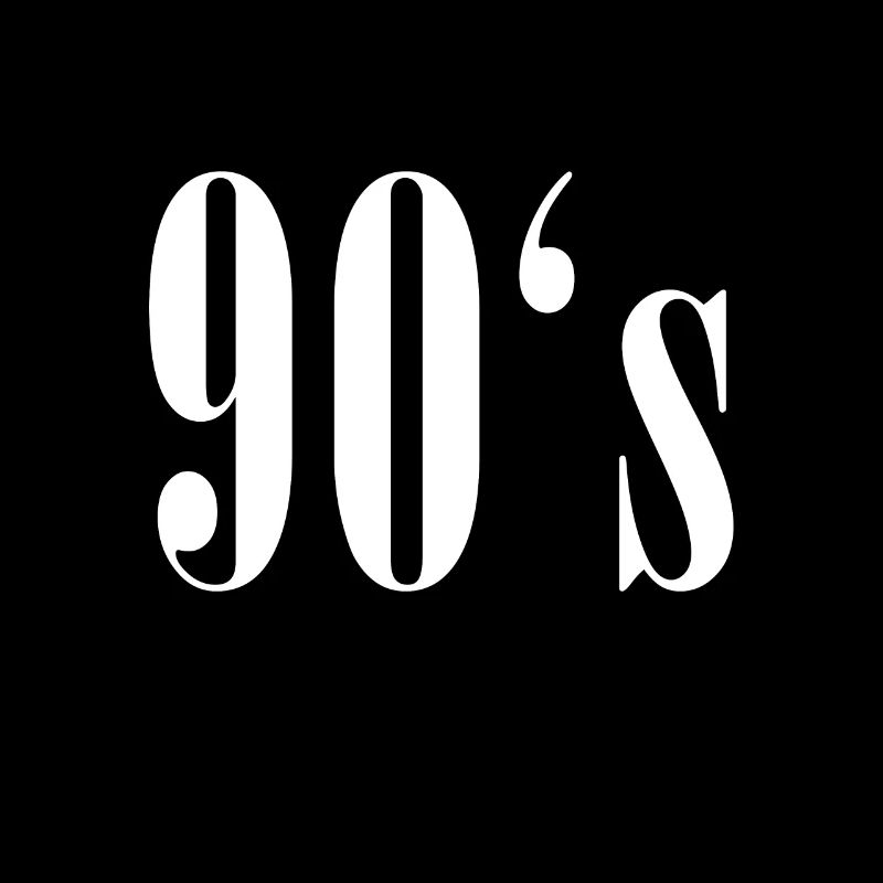 90's Nineties Neunziger