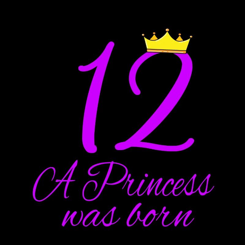 12 anniversaire de la princesse né