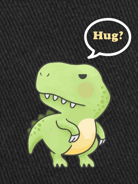 Câlin T-Rex mignon