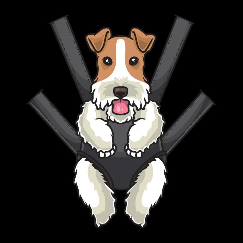 Foxterrier chien en pochette