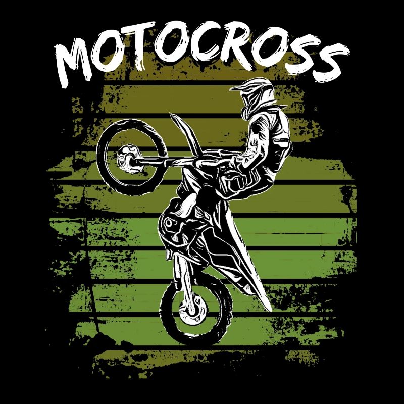 Motocross Design Enduro / Geschenkidee / MX Retro