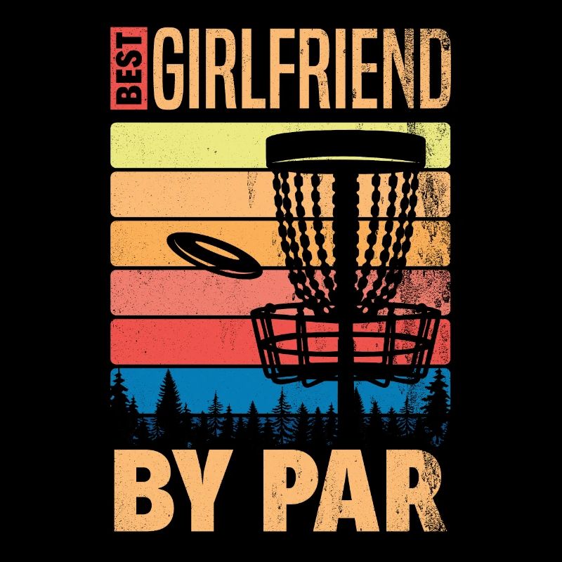 Funny Disc Golfing Meilleure amie de Par Disc