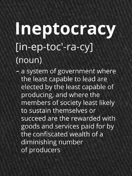 Ineptocracy Definition Description