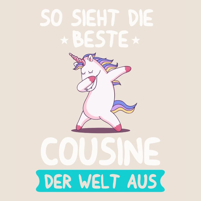 Cousine Cousinen Einhorn Geschenk
