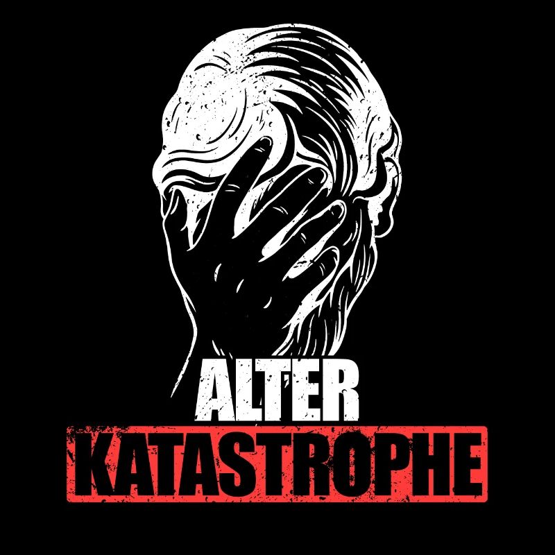 Alter Katastrophe Baustelle Vatertag Geschenk