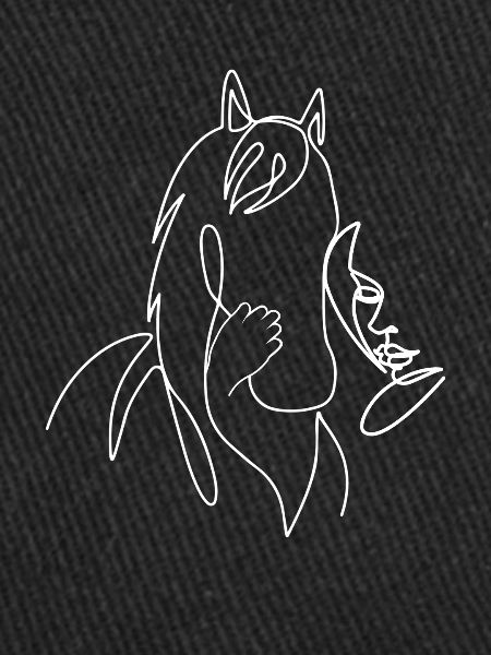 Cheval Lineart