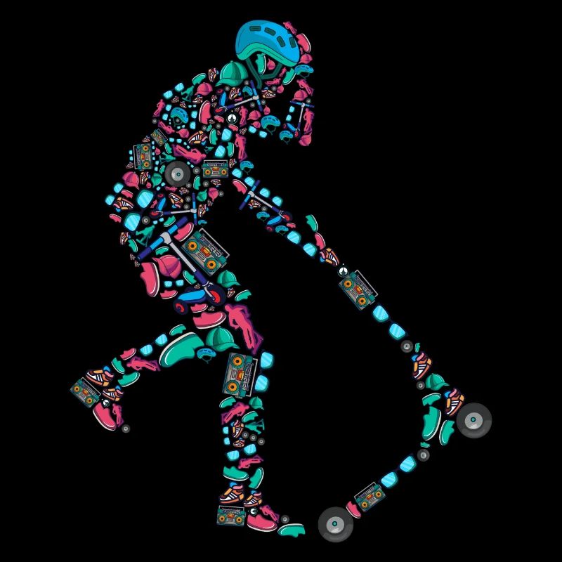 Stunt Scooter Roller Tretroller Jungen Kinder