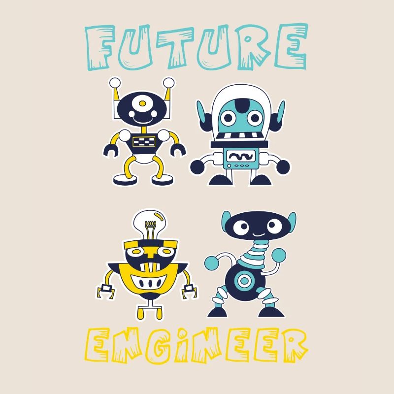 Future Robotics Engineer Kids Robot