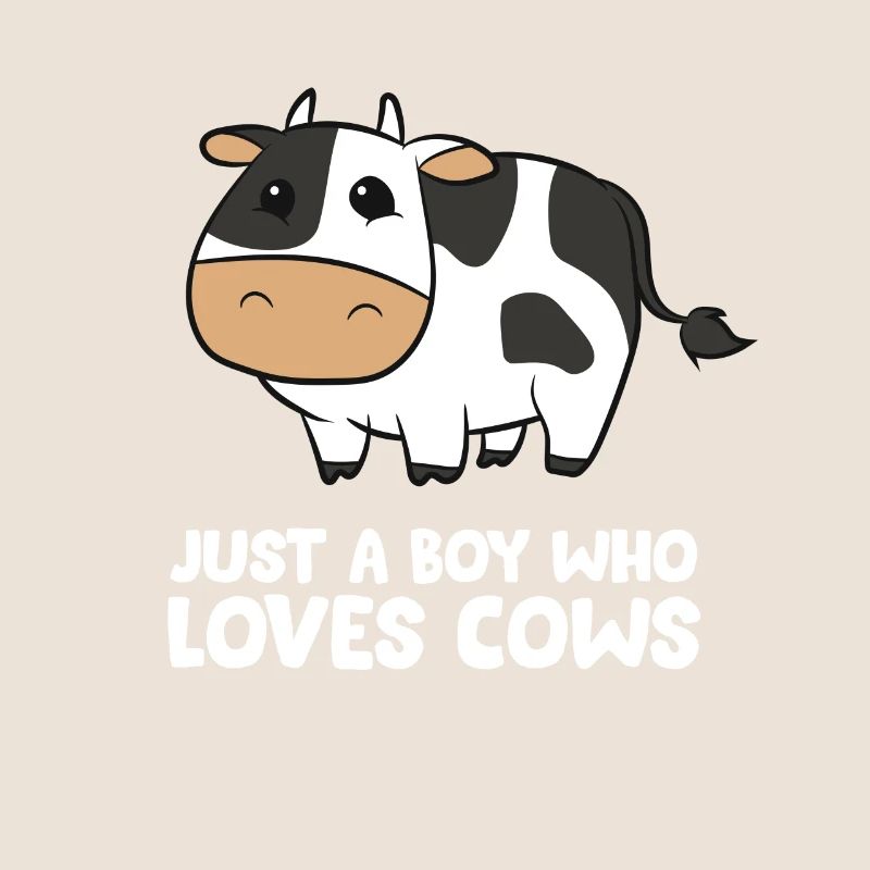 Juste un garçon qui aime les vaches