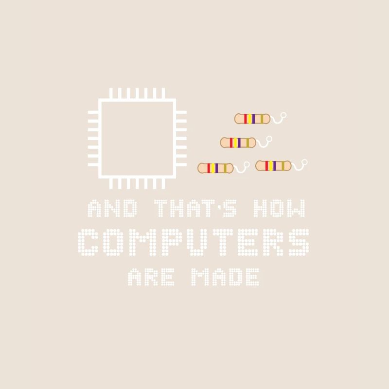 Computer Hardware PC Nerd Motherboard