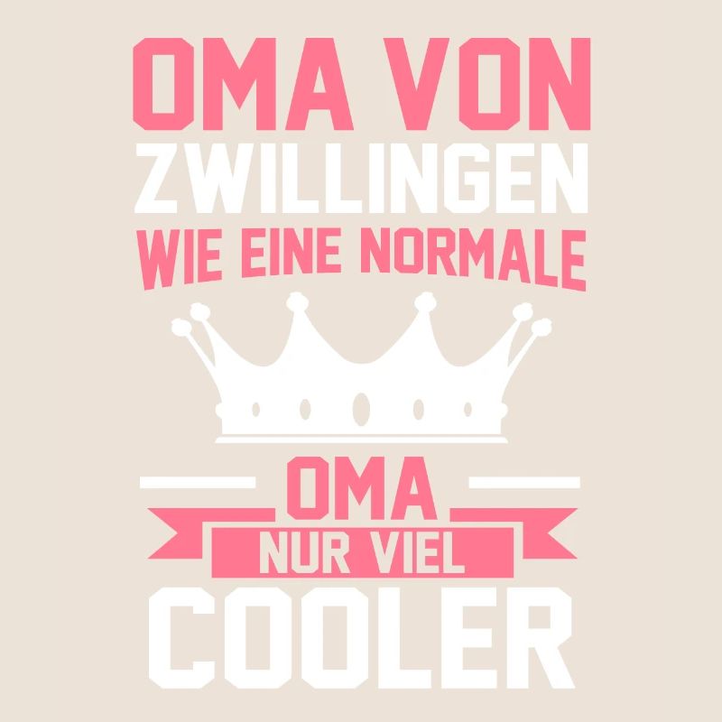 Oma Zwillinge Großmutter Geschenk