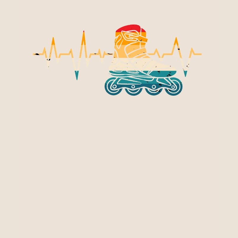 Roller Skating, Rollschuh Motiv, Mädchen, Kinder