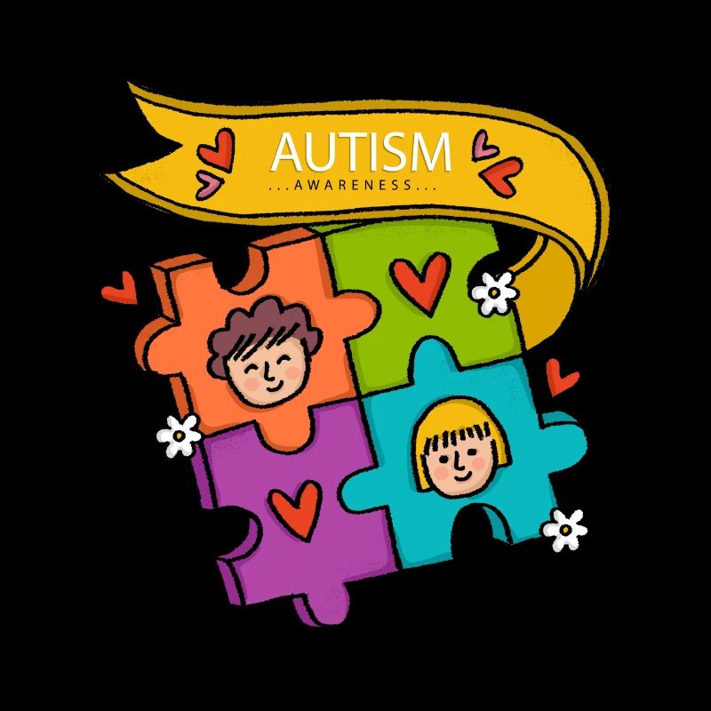 Autisme Autiste Asberger Autisme Awareness Puzzle
