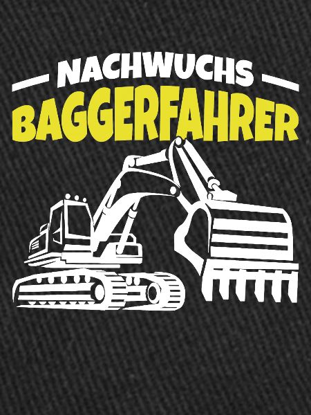 Nachwuchs Baggerfahrer Bagger Junge