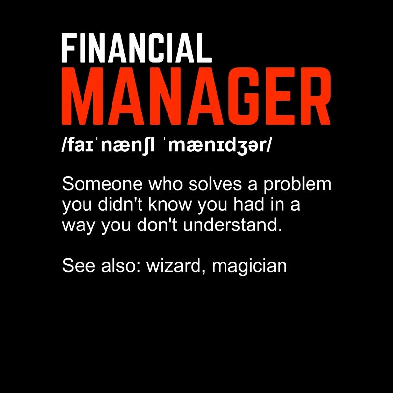 Finanzmanager Definition Geschenk