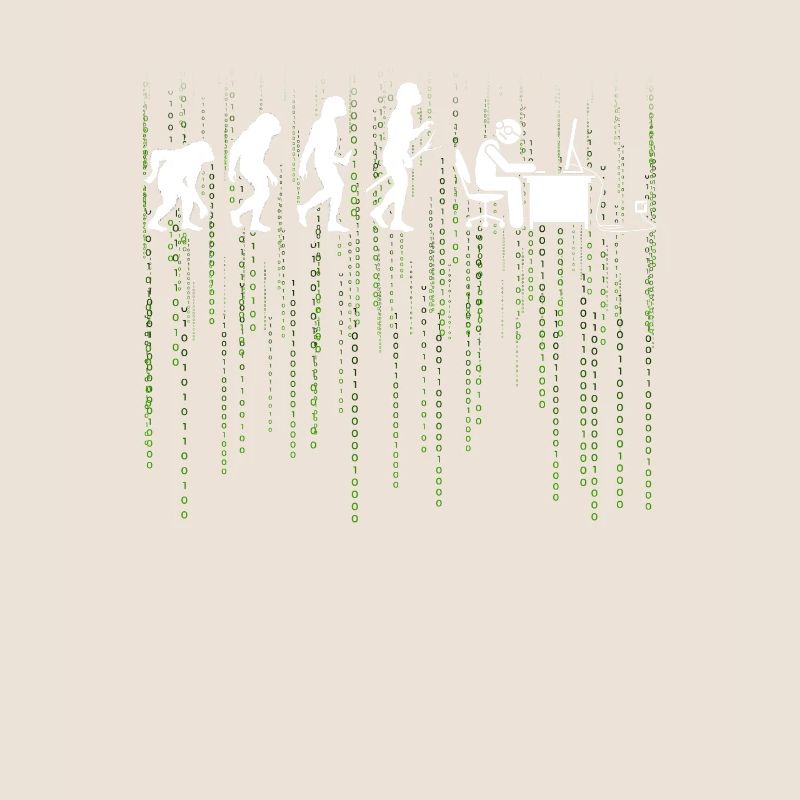 Evolution Computer Enticklung Bürarbeit Geschenk