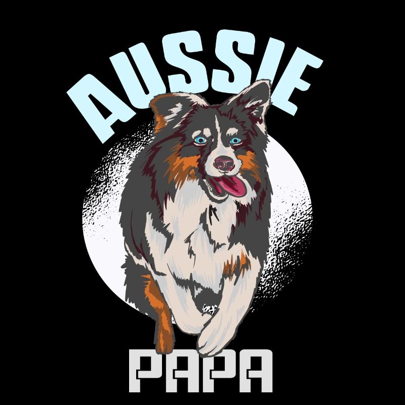 Aussie Papa Australian Shepherd Geschenk