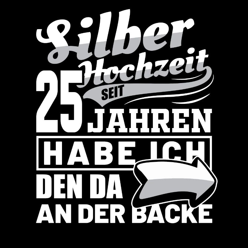 Silberhochzeit Hochzeitstag Ehe Frau Geschenkidee