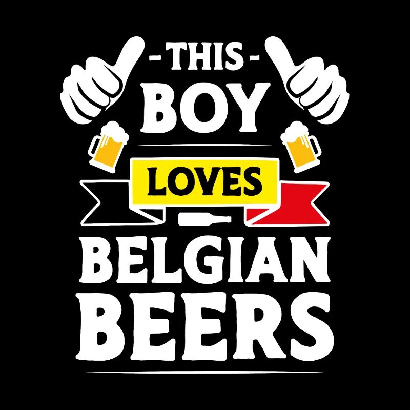 This boy loves Belgian beers