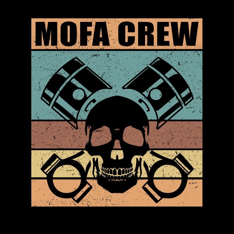 Mofa Mofafahrer Mofas Moped Mopedfahrer Geschenk