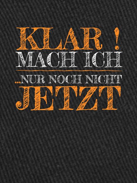 Klar mach ich