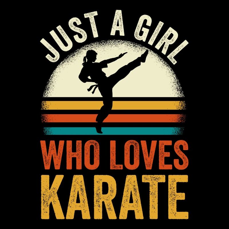 Karate Nur Ein Mädchen, Das Karate Liebt