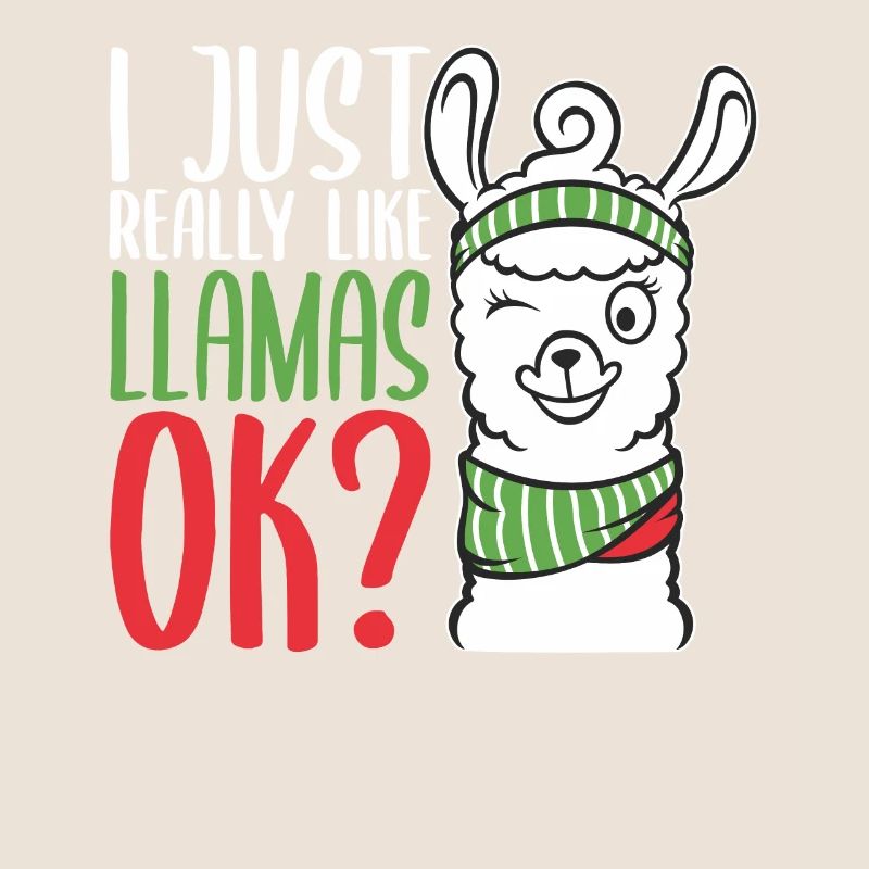 Ich mag Llamas? Llama-Mädchen Llama-Junge Alpaka