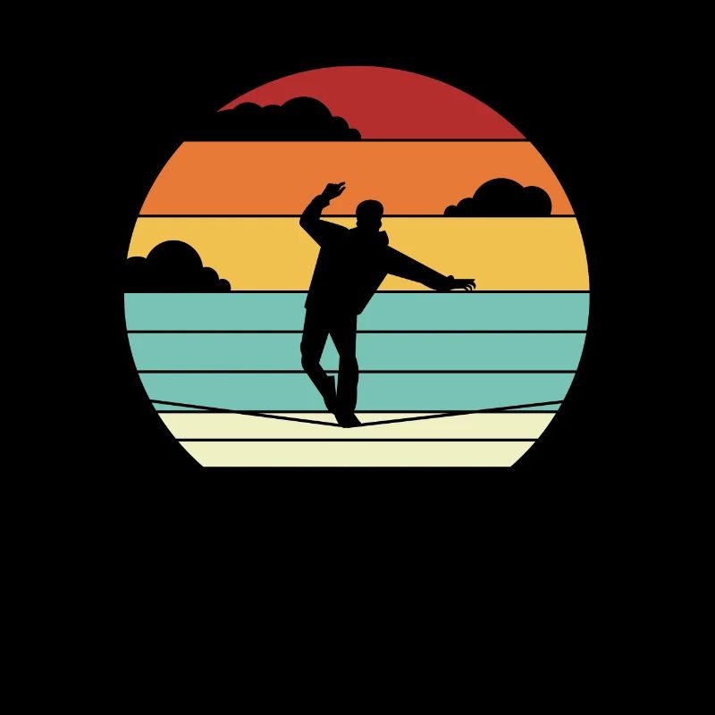 Slackliner Trickline Trainer Monkey Profis