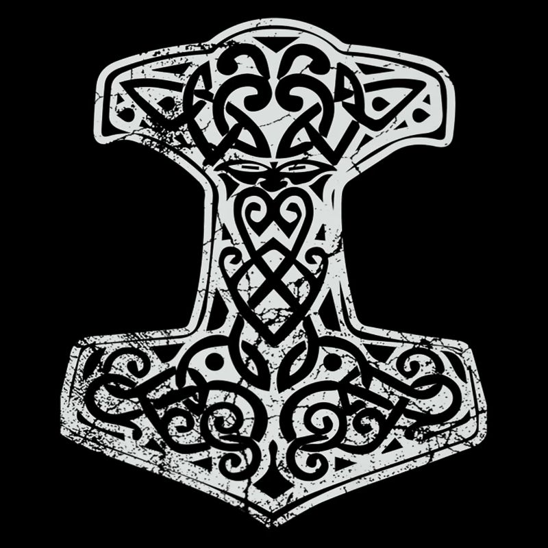 Yggdrasil Weltenbaum Mjölnir Nordisch
