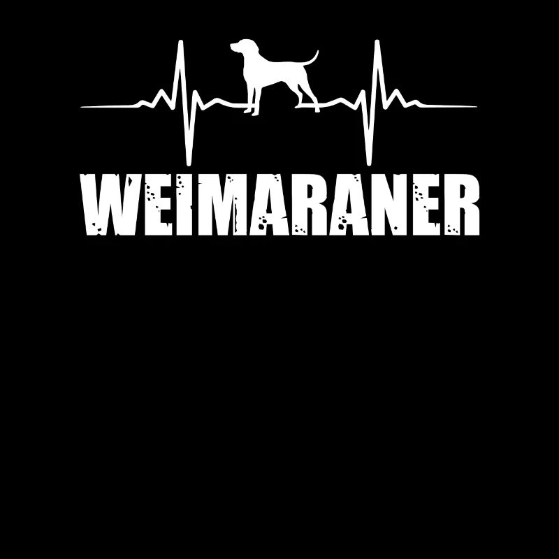 Weimaraner Hund Herzschlag