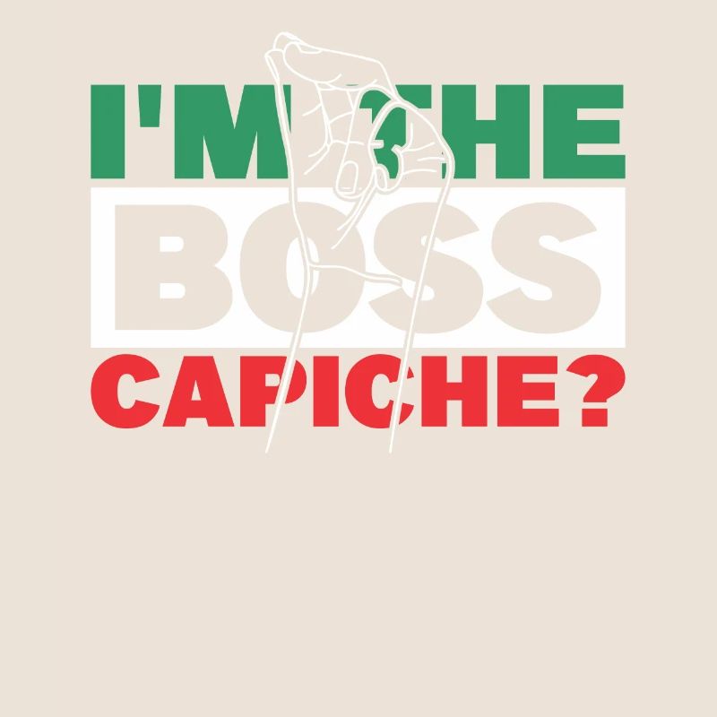 Ich bin der Boss Capiche Bester Nonno Opa
