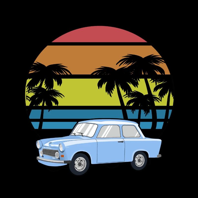 Trabi Course carton RDA Berlin Berlin-Est