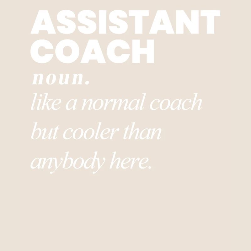 Assistenztrainer Coach Assistant Trainer