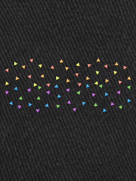 Gay pride triangles