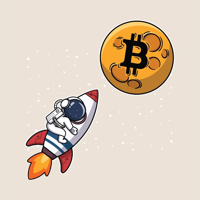 Astronaute Bitcoin