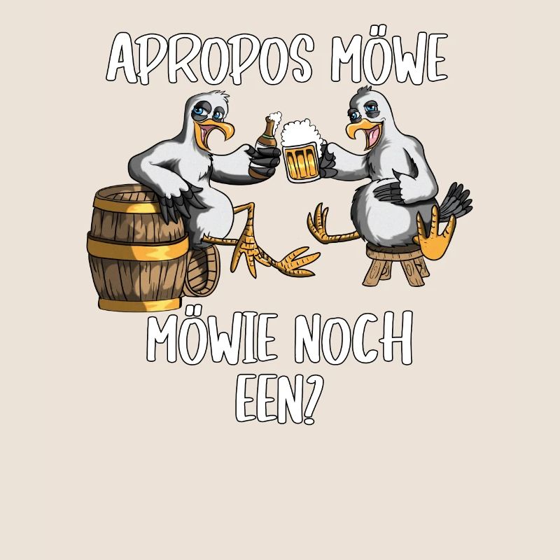Apropos Möwe Möwie noch een? Norddeutscher Spruch