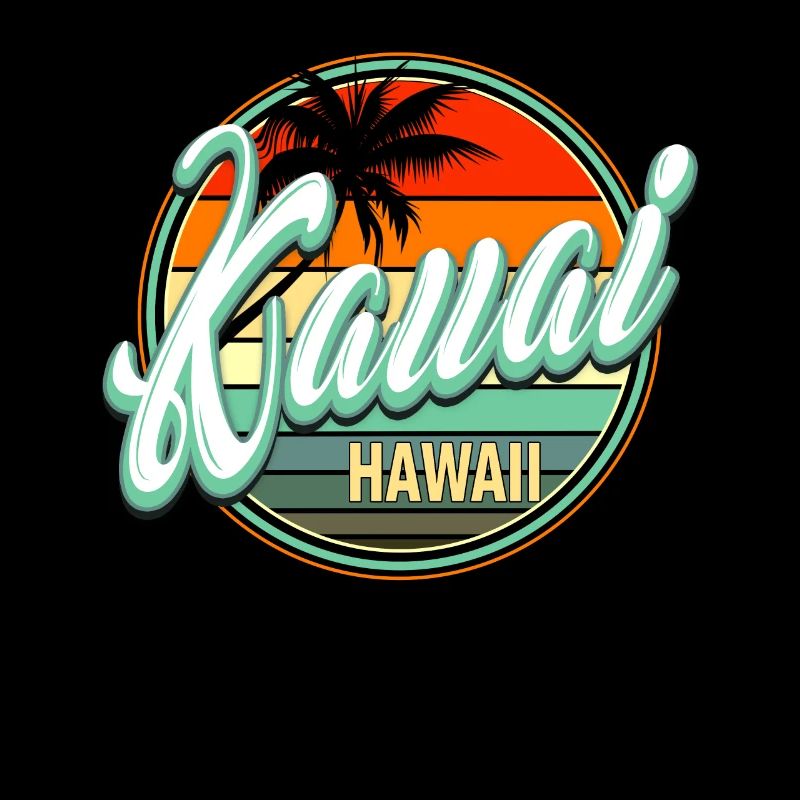 Vacances d’été à la plage - Kauai Hawaii