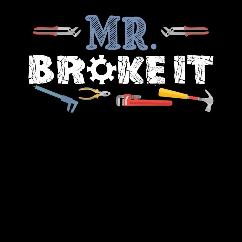 Mr Broke It Kid Mechanic Gift