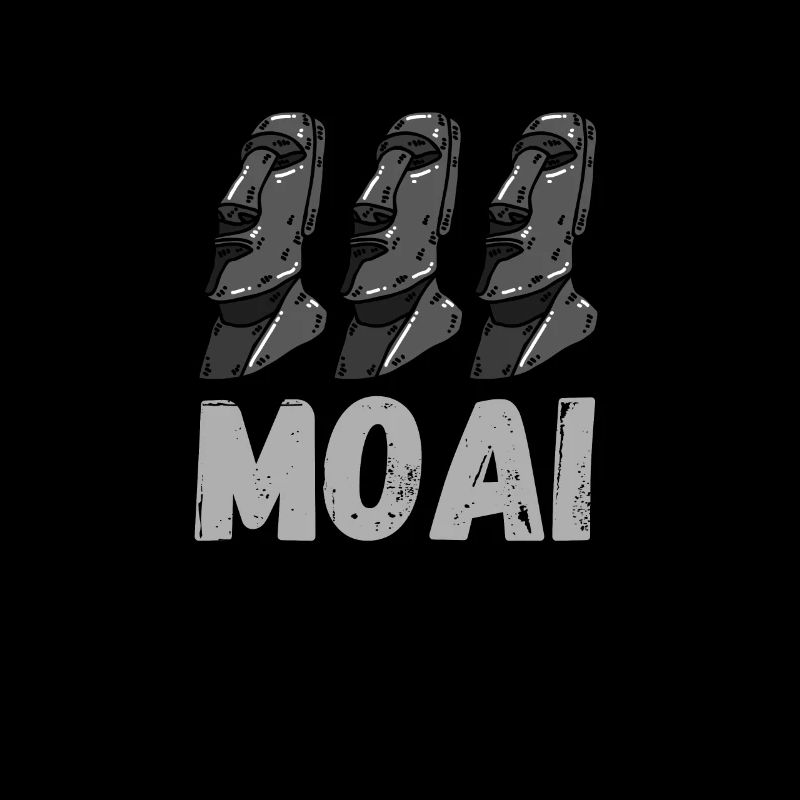 Statues Moai Têtes de Rapa Nui de l'île de Pâques