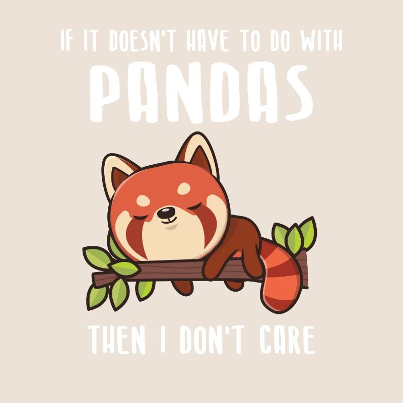 Red Panda Panda Panda Gift Lover