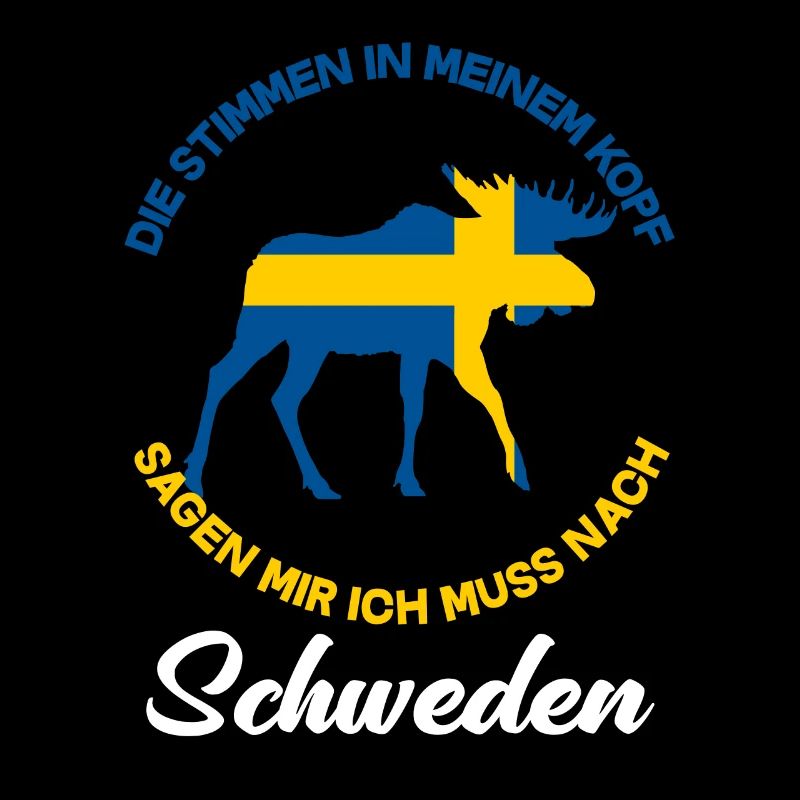 Schweden Elch Stimmen Schwede Geschenk