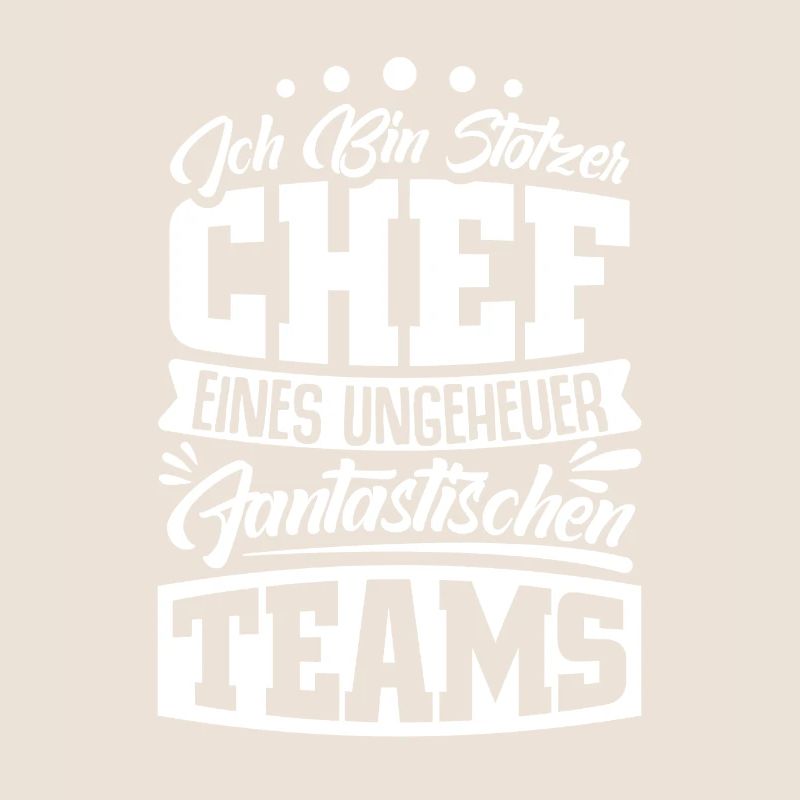 Stolzer Chef Chef Mann Abteilungsleiter Teamchef