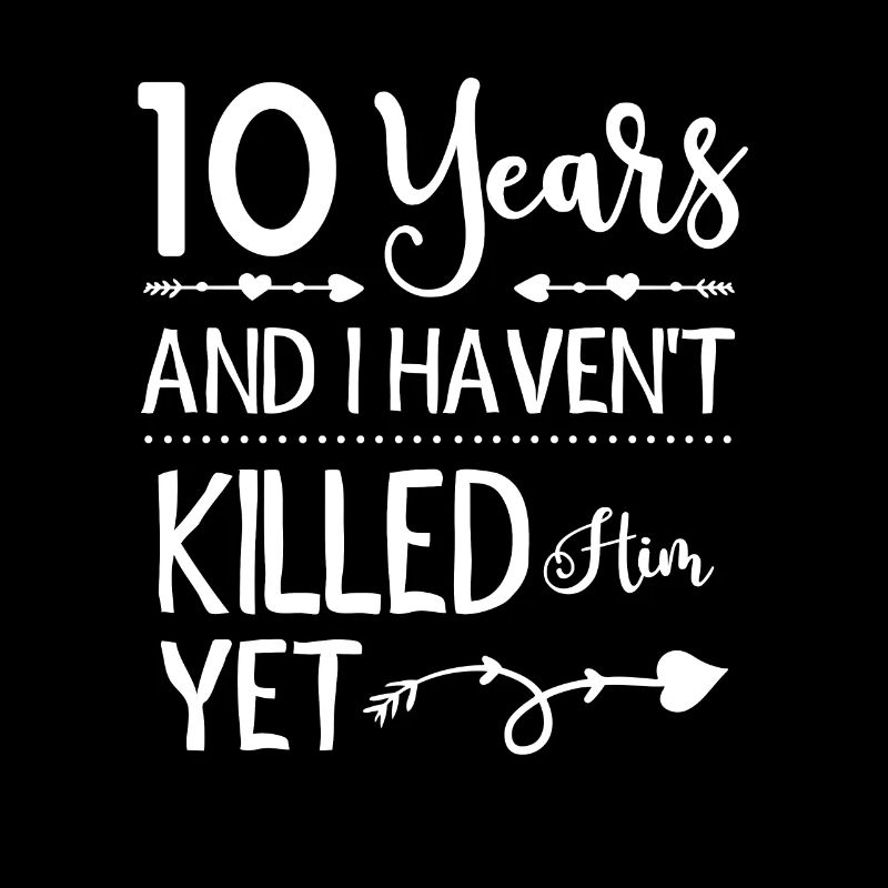 Lustiger 10. Hochzeitstag 10 Jahre Ehe