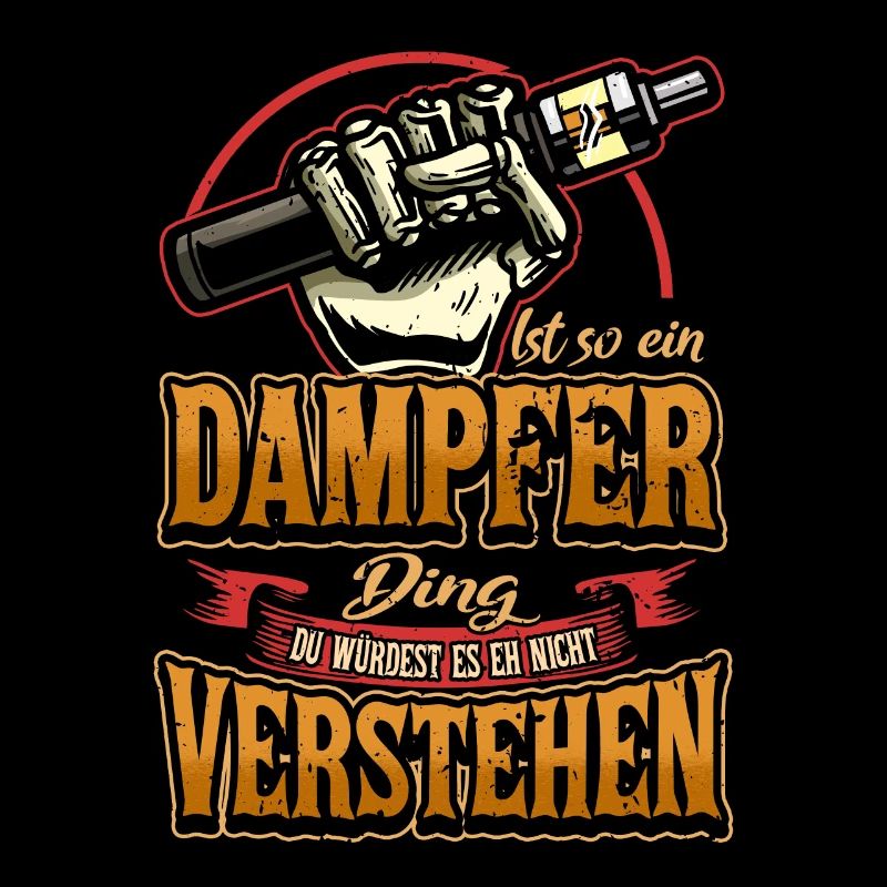 Vape Dampfer E Zigarette Spruch Vaping Geschenk