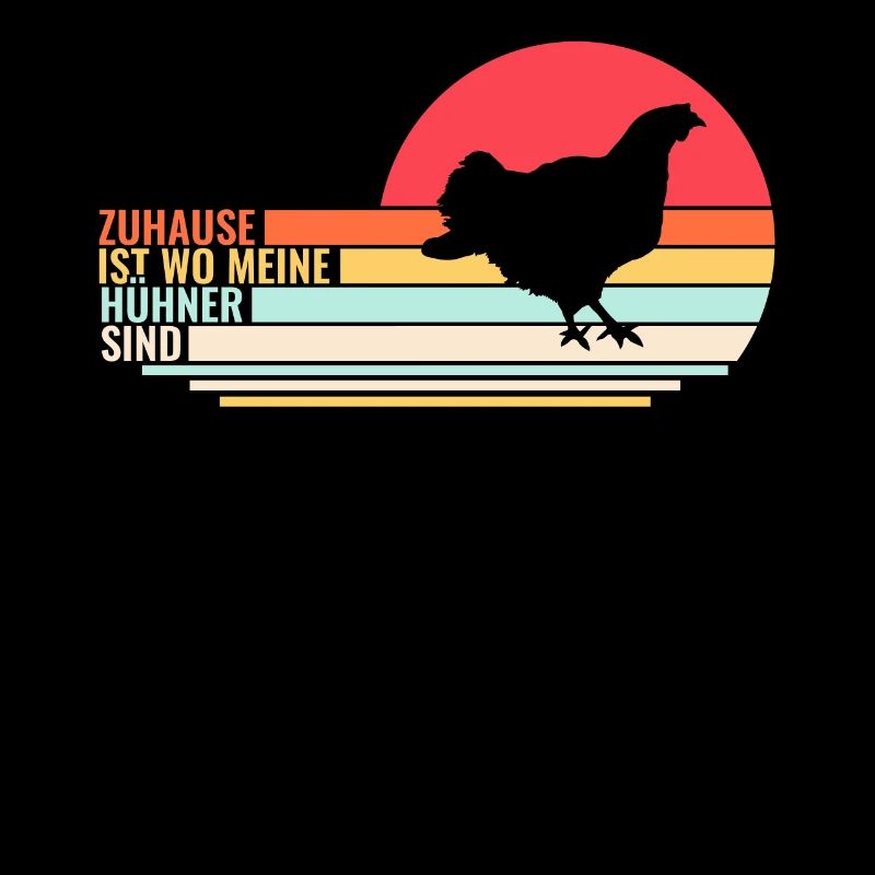 Hühner Retro Vintage Geschenkideen