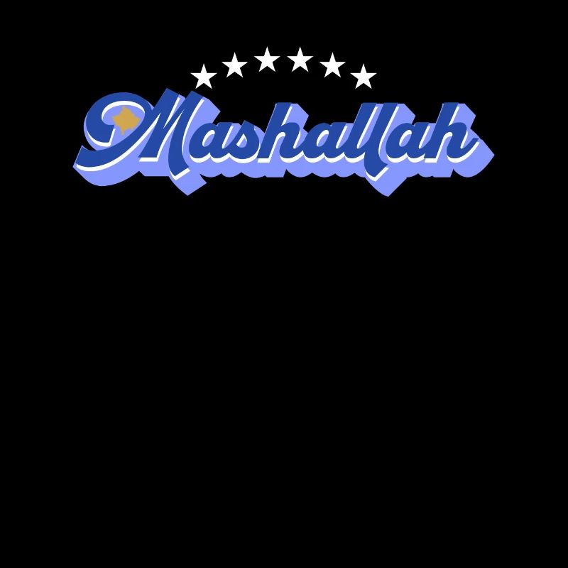 Mashallah Kosovo Style drapeau kosovar