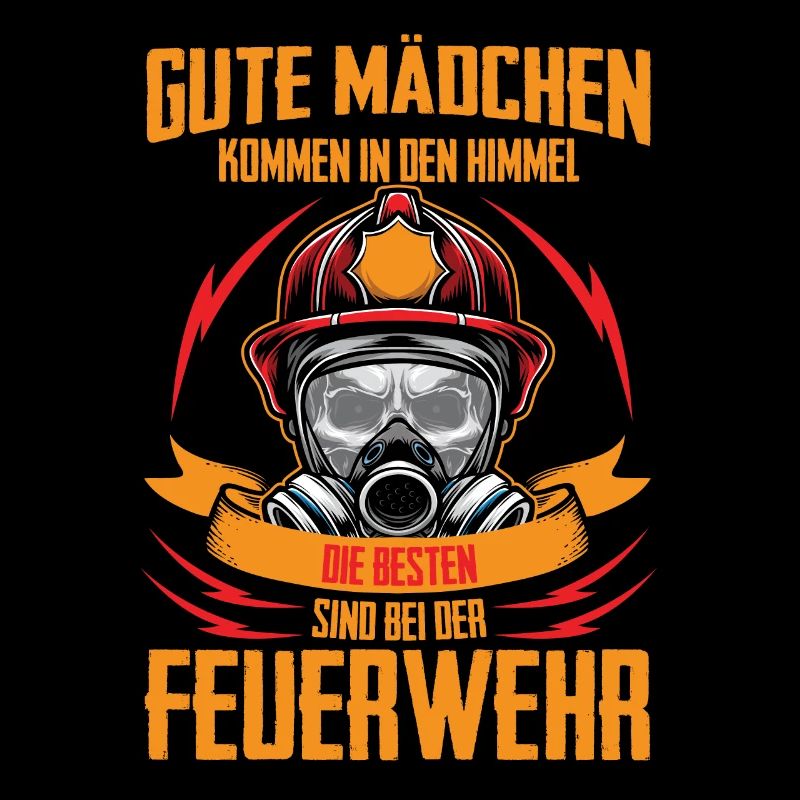 Gute Mädchen werden Feuerwehrfrau