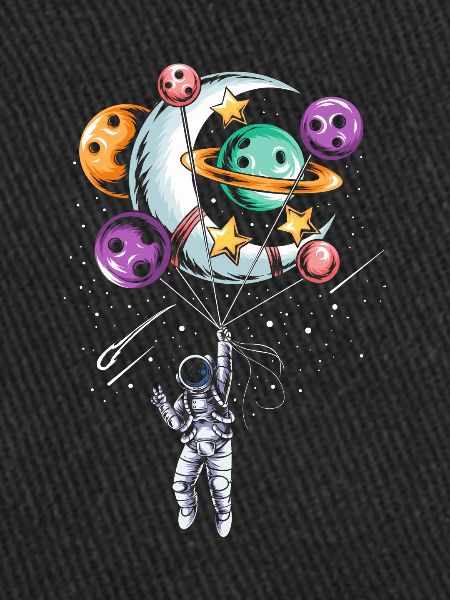 Astronaut Ballon Planète Illustrations