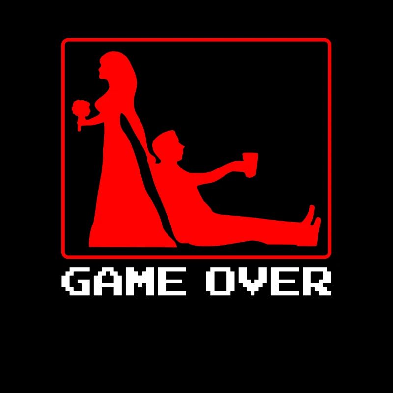 Game Over Mariage mariés célibataire