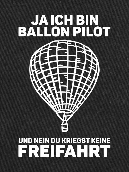 Ballon Pilot Fahrer